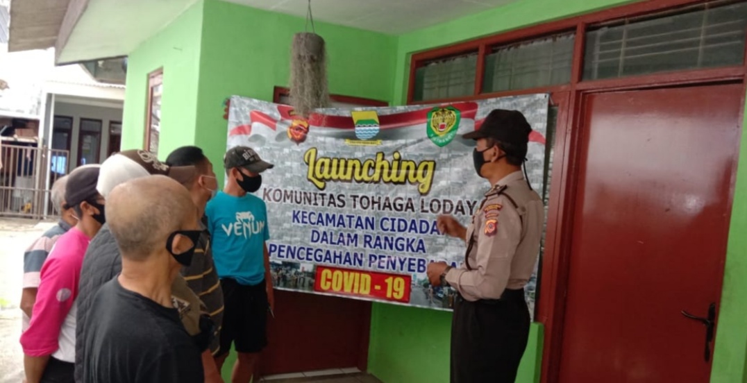 Unit Binmas Polsek Cidadap Launcing KTL Pada Komunitas Sadar Kamtibmas 
