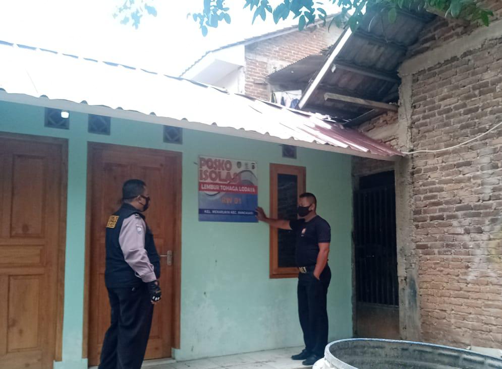 Jajaran Polsek Rancasari Kontrol Langsung Lembur Tohaga Lodaya dan sosialisasi 3M 1T