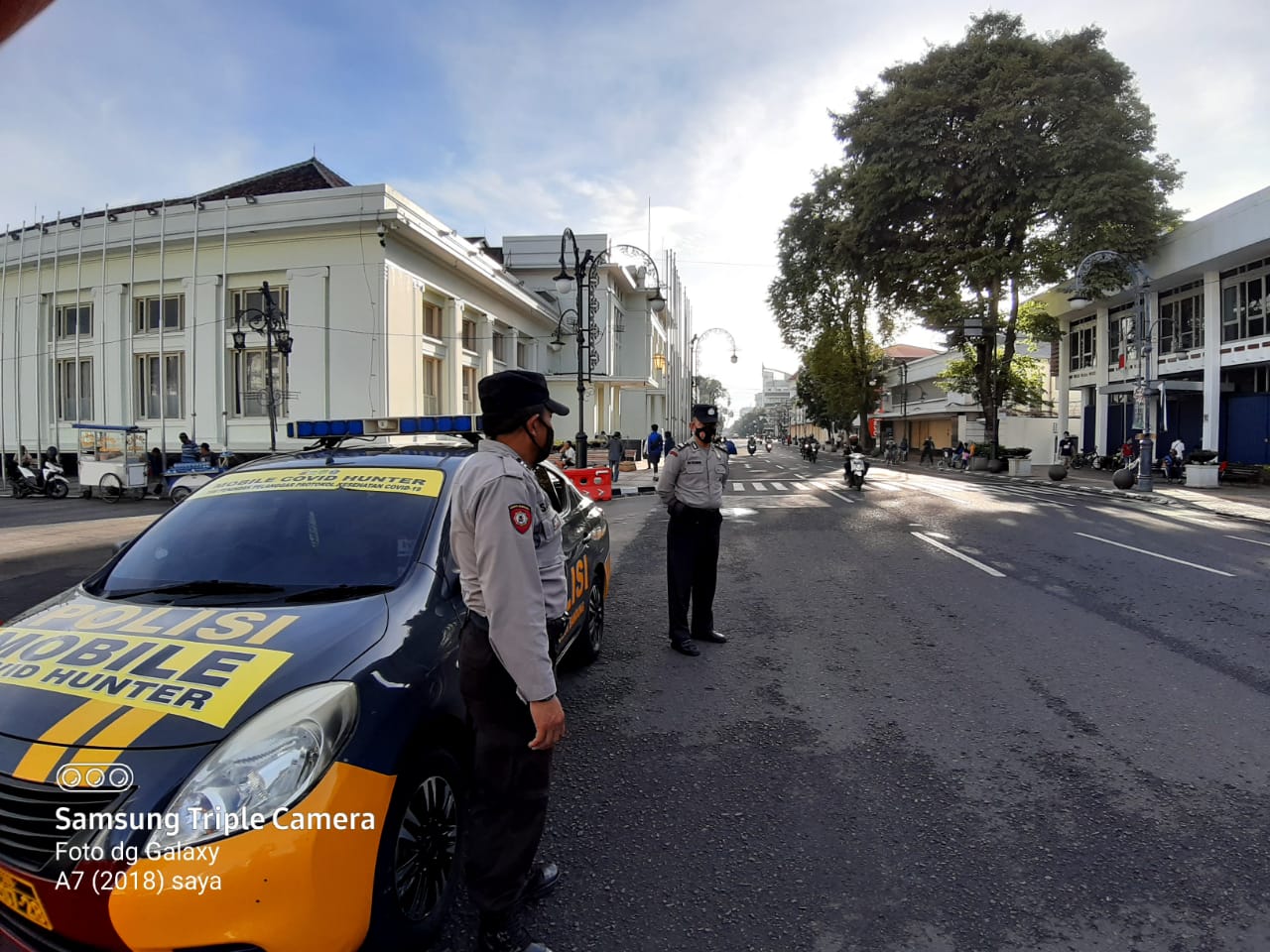 Polsek Sumur Bandung Laksanakan Pelayanan Masyarakat Gatur Pagi