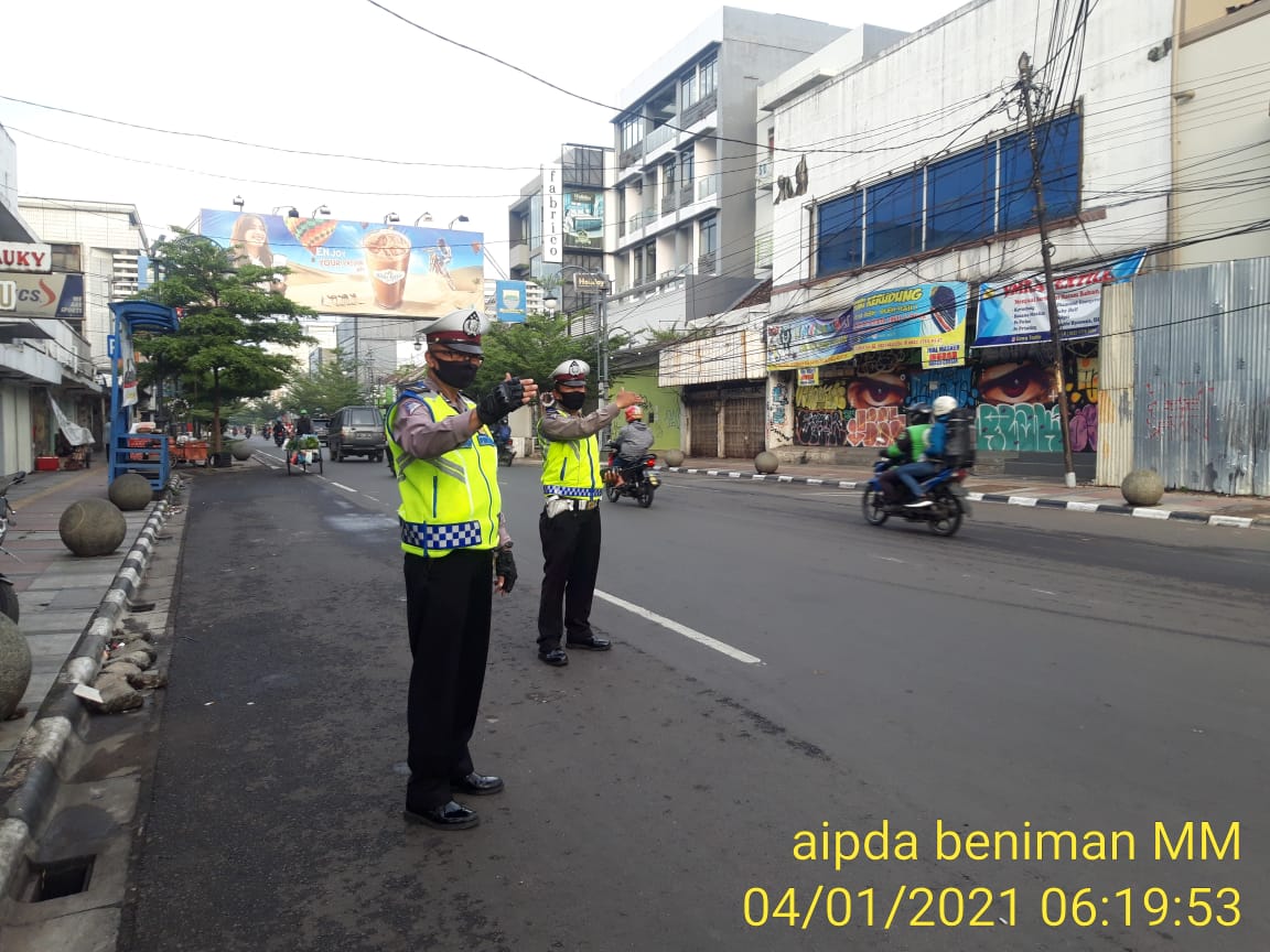 Pelayanan Gatur Lalin Polsek Astanaanyar Polrestabes Bandung