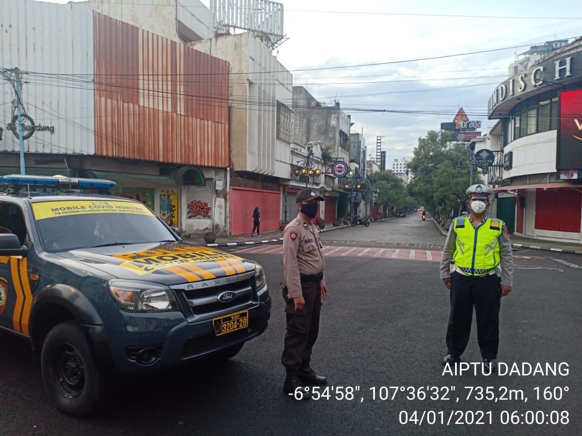 Polsek Sumur Bandung Laksanakan Pelayanan Masyarakat Gatur Pagi
