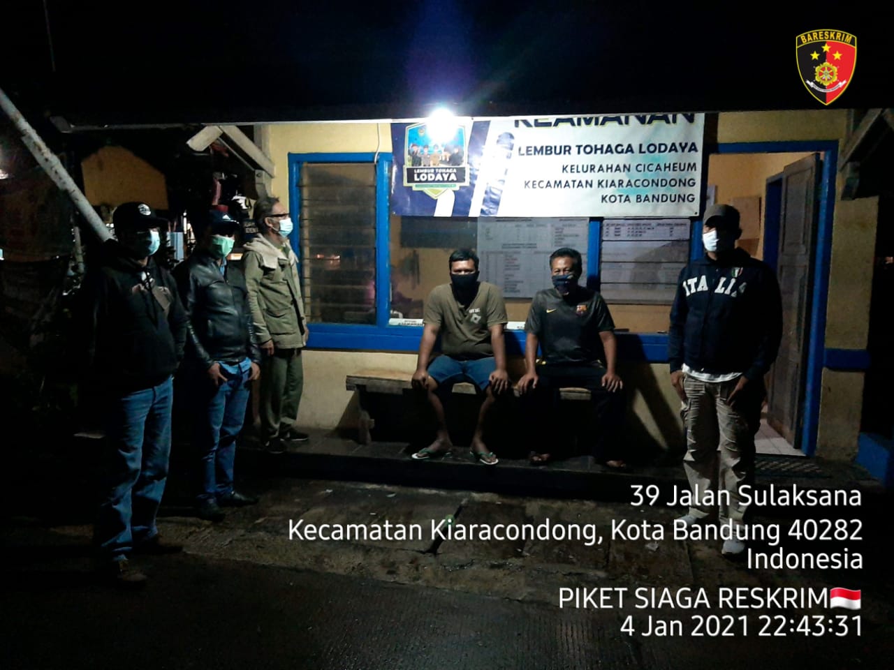 Unit Reskrim Polsek Kiaracomdong Kring Serse Antisipasi Tindak Pidana C3 Dan Geng Motor