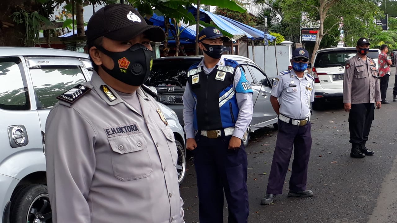 Tumbuhkan Kesadaran Masyarakat Patuhi Prokes, Polres Ciamis Gelar Opersi Yustisi