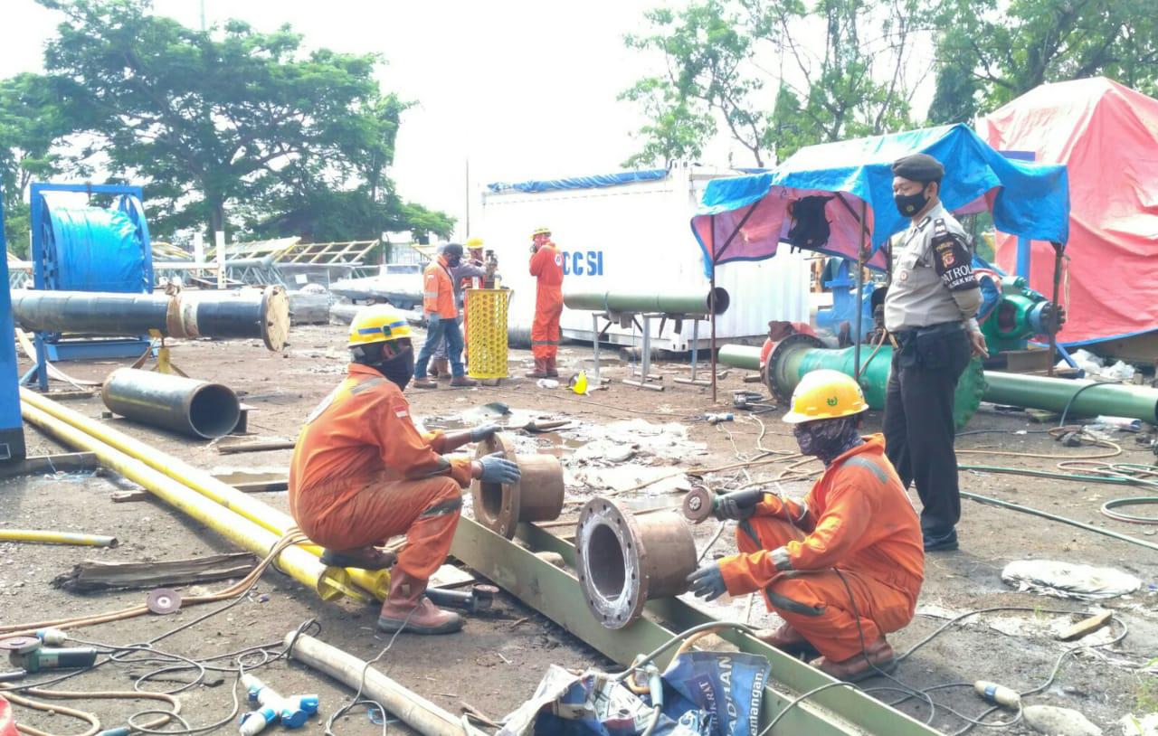 Para Pekerja Kawasan Pelabuhan Cirebon Jadi Sasaran Ops Yustisi Polres Ciko