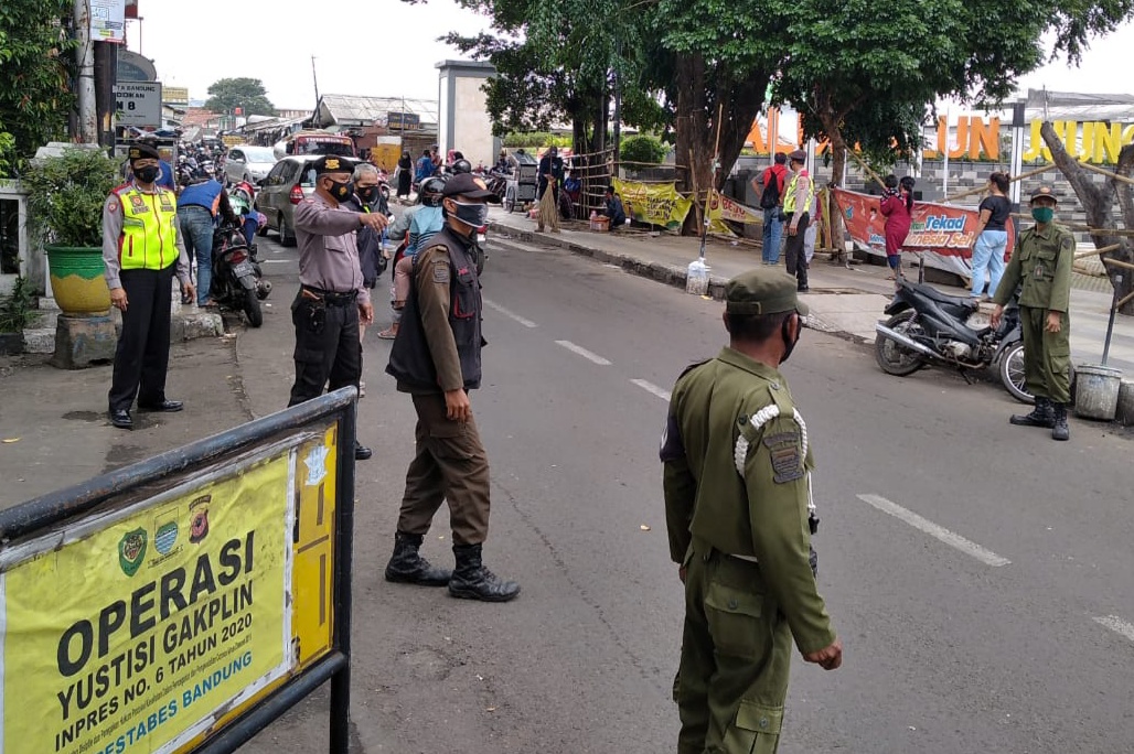 Tak Bosan Polsek Ujungberung Ingatkan Warga Dengan Operasi Yustisi