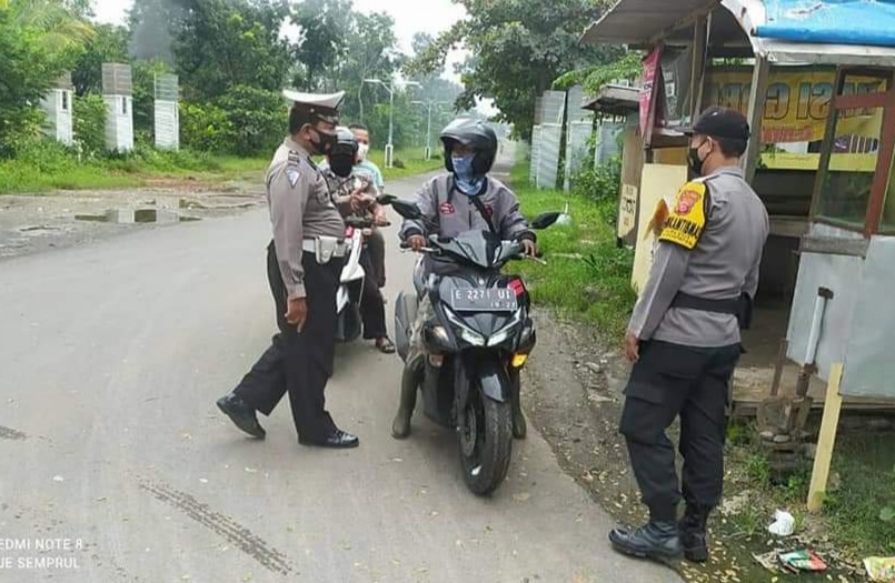 Ops Yustisi Polres Majalengka Terus Lakukan Upaya Mengedukasi Pentingnya Masker