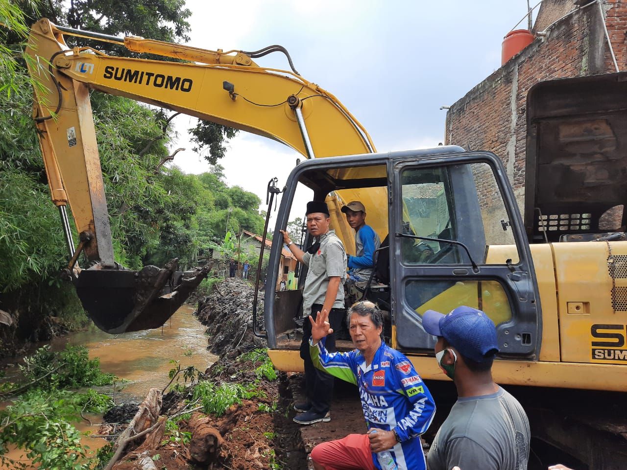 Penanggulangan Banjir di Rancaekek, BPBD Kabupaten Bandung Dorong BBWS Keruk Sungai Cikeruh