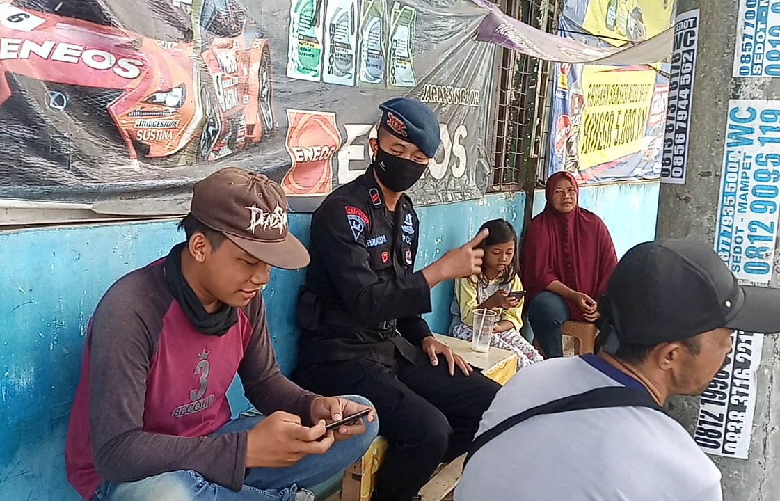 Himbauan Protokol Kesehatan Kepada Warga Di Desa Tunggakjati