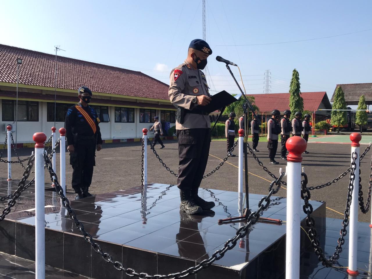 Siap Bergerak Kapanpun, Brimob Polda Jabar Gelar Apel Kesiapsiagaan