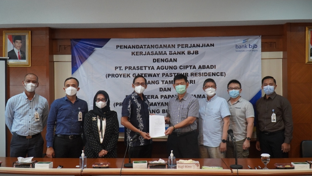 Ekspansi KPR, bank bjb Jalin Kerjasama dengan PT. Prasetya Agung Cipta Abadi