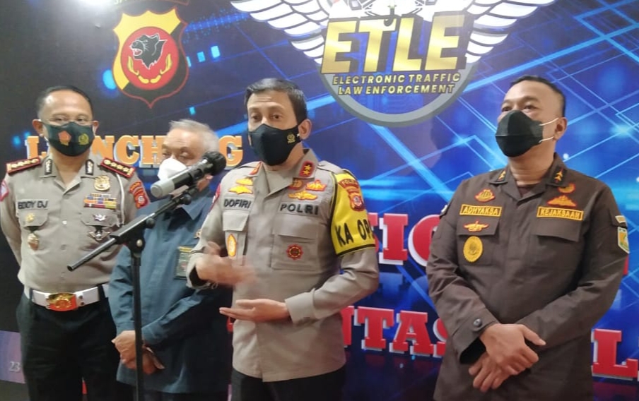 Polda Jabar Resmi Terapkan Tilang Electronik (ETLA)