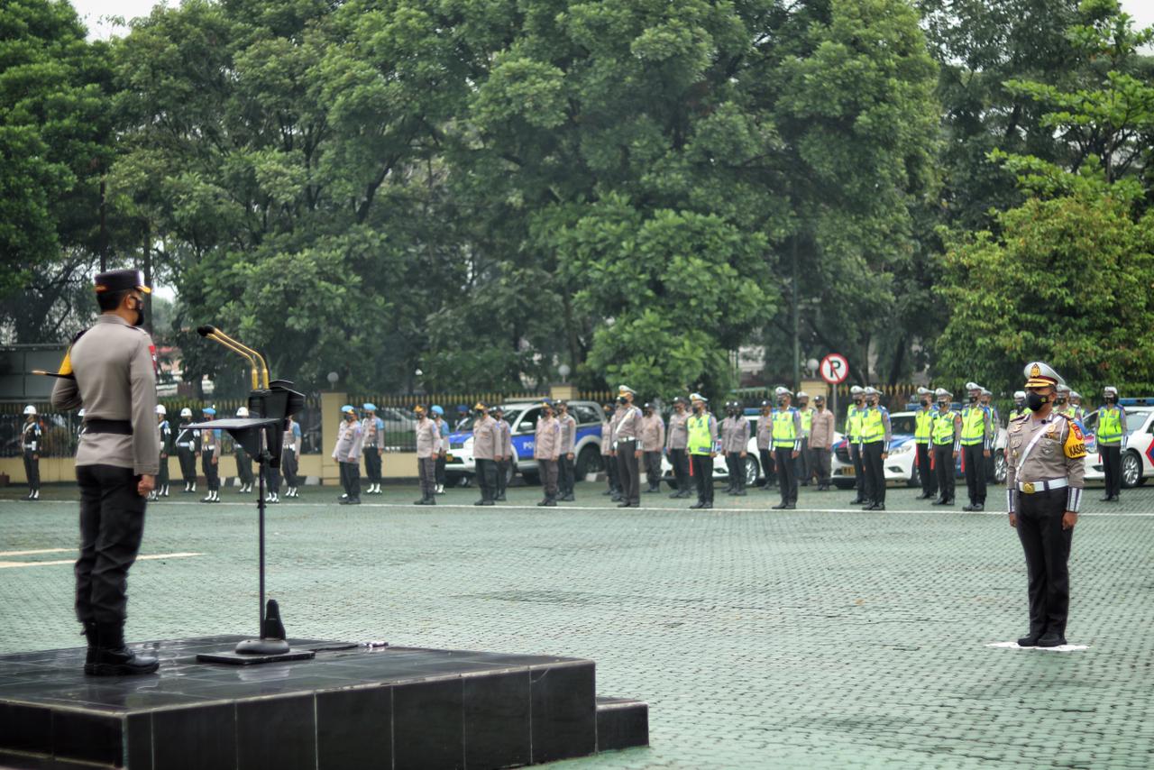 Kapolda Jabar Pimpin Apel Gelar Pasukan Operasi Keselamatan Lodaya 2021