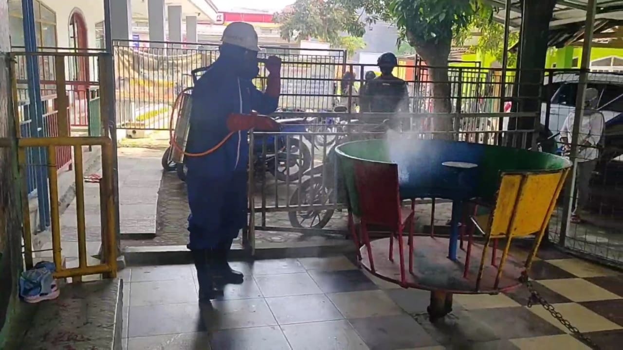 Brimob Polda Jabar Terus Laksanakan Kegiatan Untuk Menghentikan Penyebaran Virus Covid-19