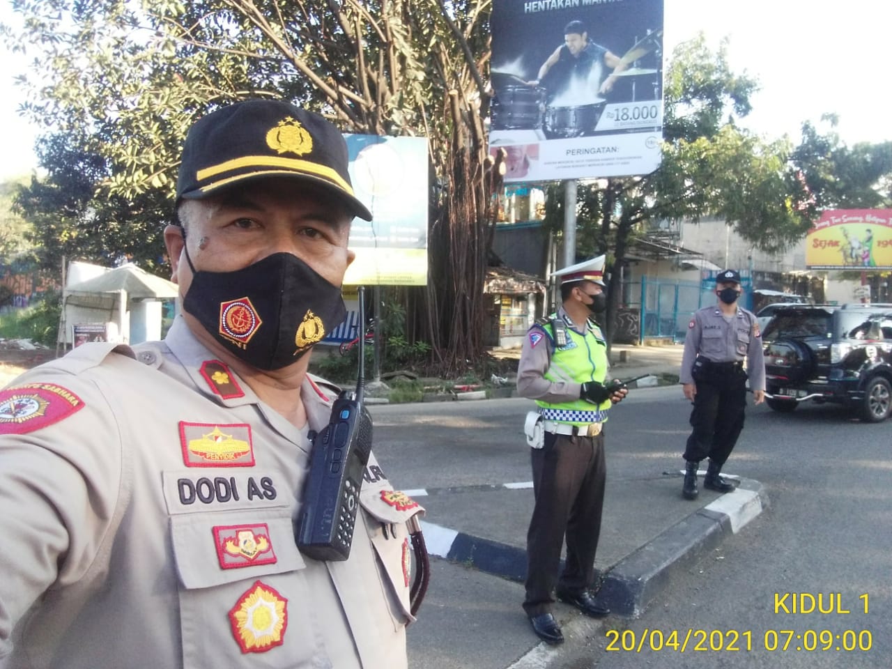 Yanmas Polsek Bandung Kidul Laksanakan Gatur Pagi Cegah Kemacetan
