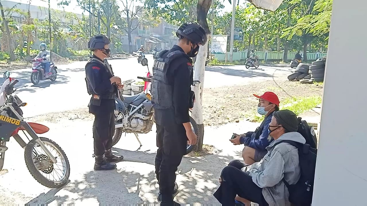 Kasus Harian Kian Meningkat, Brimob Jabar Himbau Penerapan Prokes di Wilayah Garut