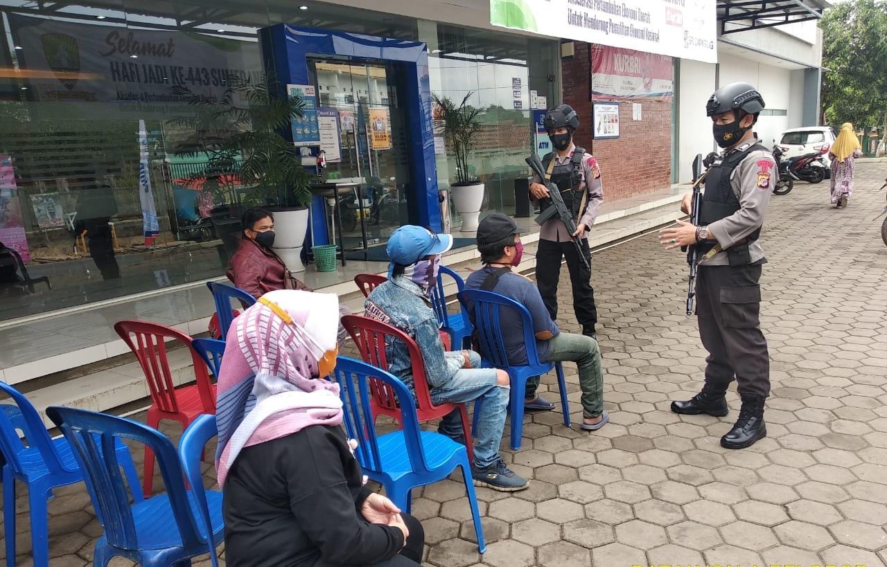 Patroli Dialogis Satgas Ban Ops Aman Nusa II Beri Pemahaman Terkait Protokol Kesehatan