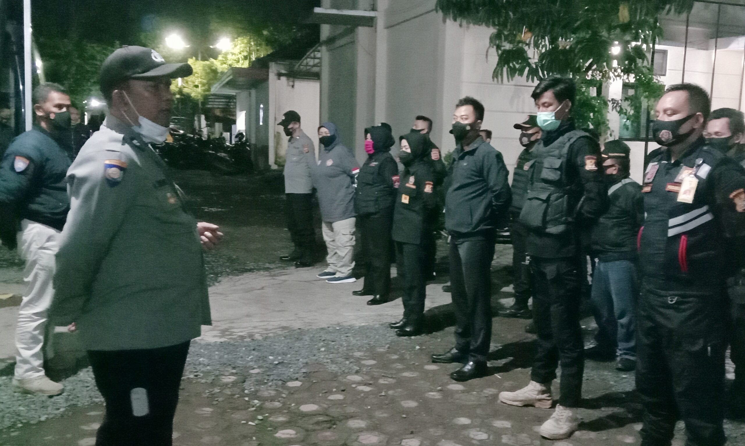 Apel KRYD dan Woro-woro Prokes Sat Binmas Polrestabes Bandung