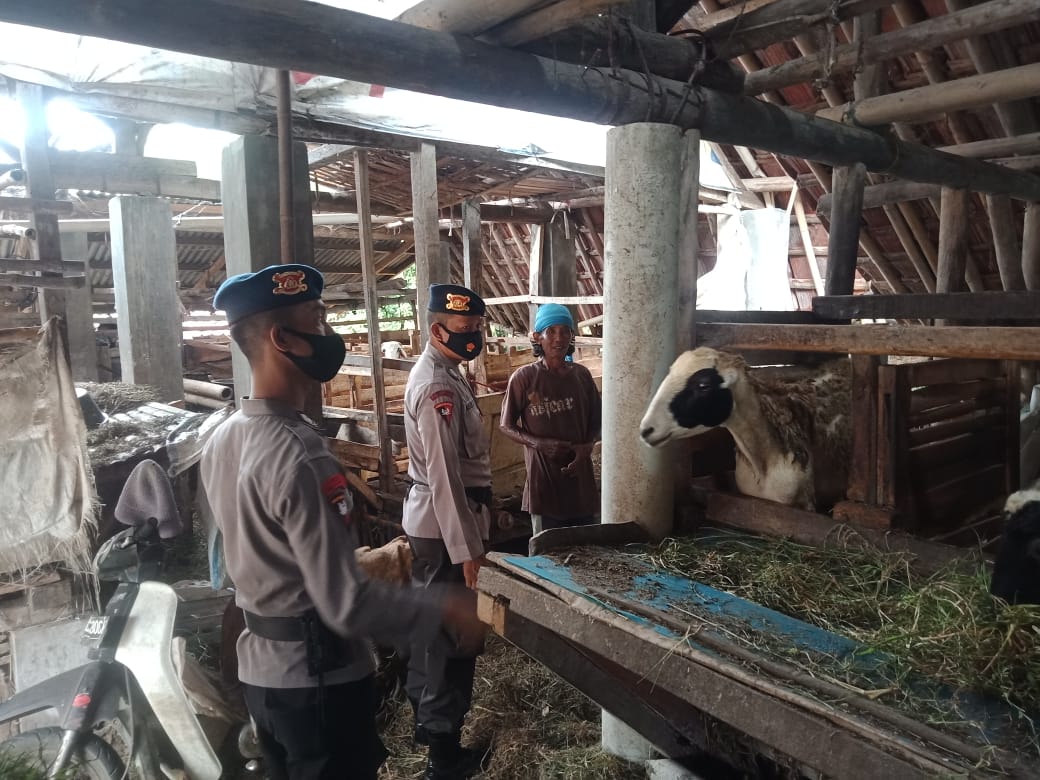 Bentuk Dukungan Brimob Jabar Pada Program Pemerintah Di Tengah Pandemi Covid 19