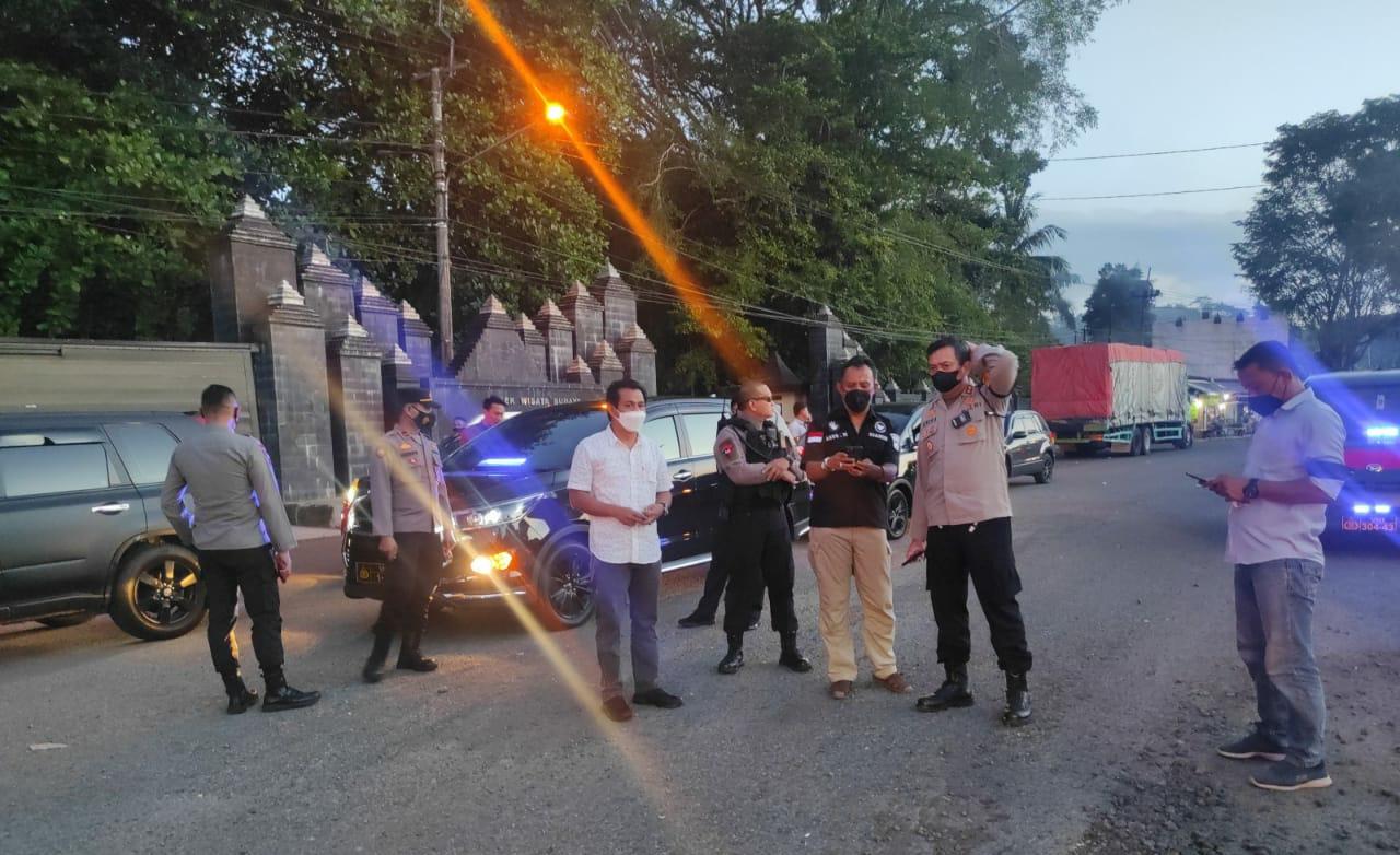 Patroli Skala Besar Brimob Jabar di Kabupaten Ciamis Antisipasi Bentrok Susulan Antar Ormas