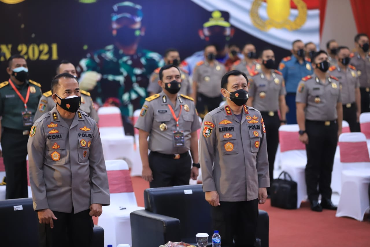 Sespimti Polri Bersama Sesko TNI : Integrasi 3 dimensi TNI-Polri 