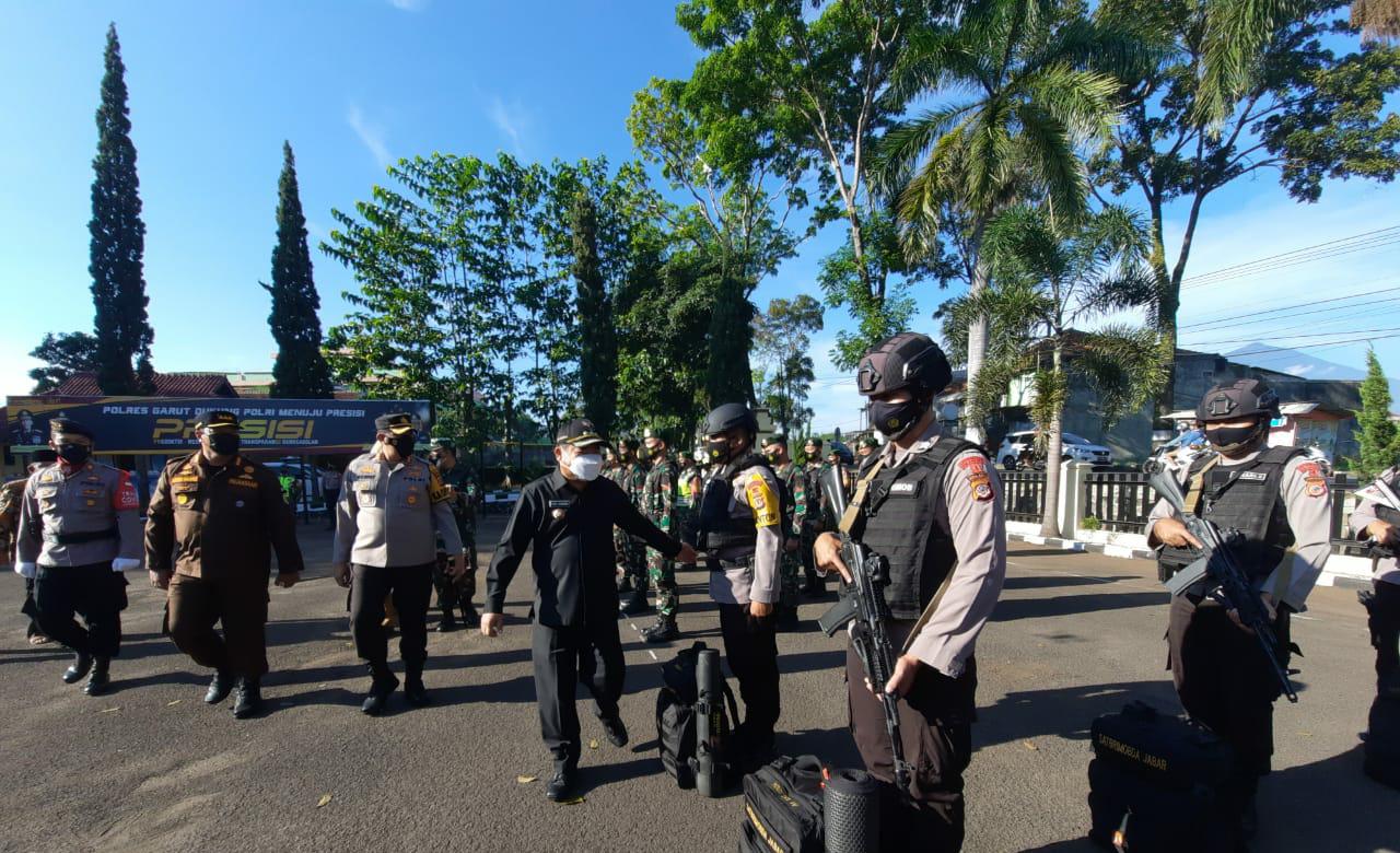 Brimob Jabar Siap Amankan Pilkades Serentak Di 217 Desa Kab. Garut