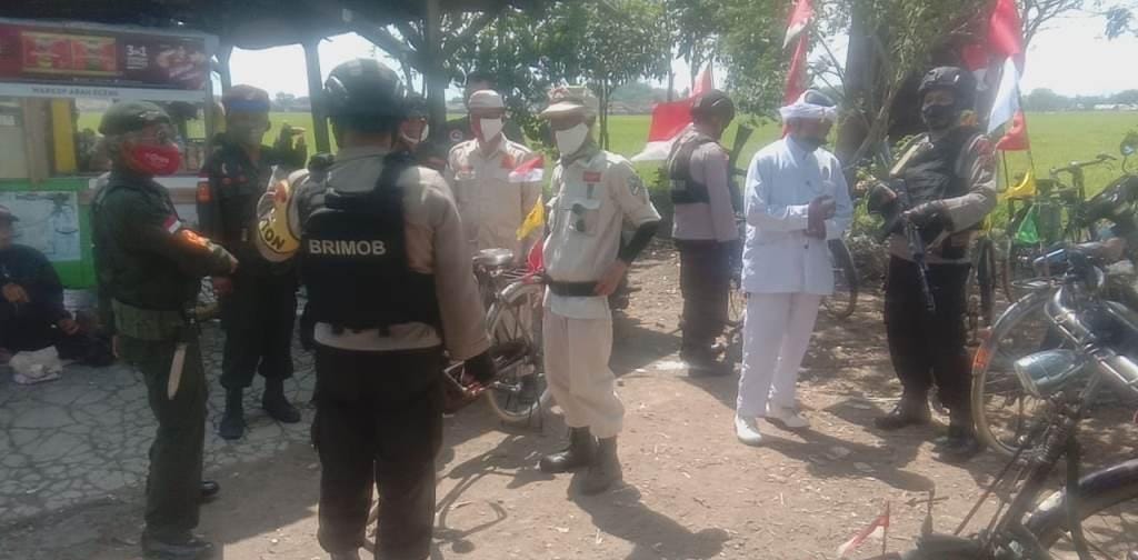 Brimob Jabar Ajak Komunitas Pecinta Sepeda Ontel Cegah Penyebaran Covid-19