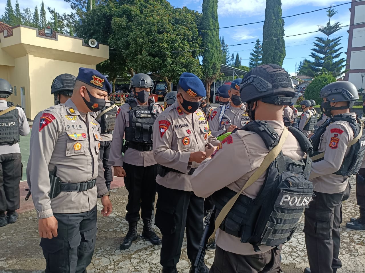 Brimob Jabar Apel Satuan Kesiapsiagaan Personel Antisipasi Pengamanan Satuan Kewilayahan