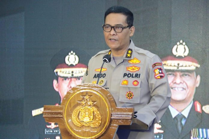 Polri Gelar Upacara Korps Raport Tujuh Jenderal