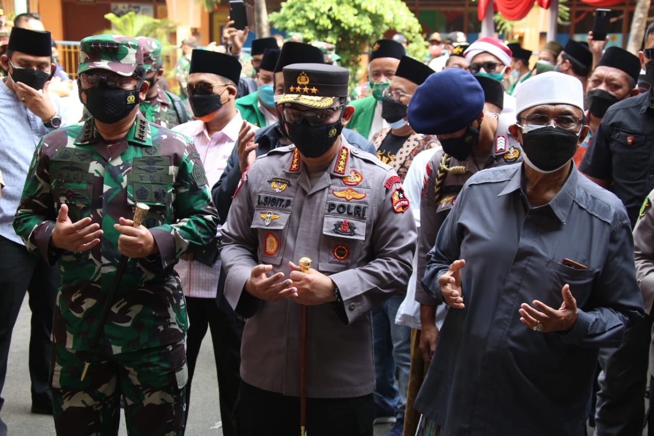 Kapolri Instruksikan Jajarannya Gandeng Warga NU se-Indonesia untuk Percepat Herd Immunity
