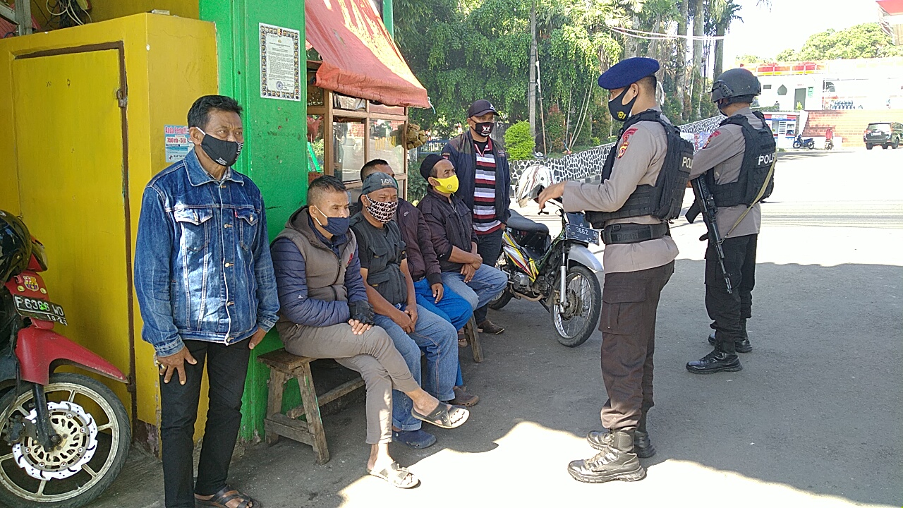 Brimob Jabar Mendukung Penuh Program Pemerintah Terkait Pencegahan Penyebaran Virus Covid-19