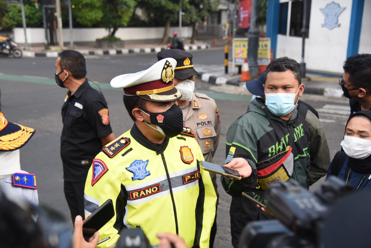 Tekan Mobilitas Masyarakat, Jalan Asia Afrika dan Jalan Ir. H. Juanda Bandung Terapkan Sistem Ganjil Genap