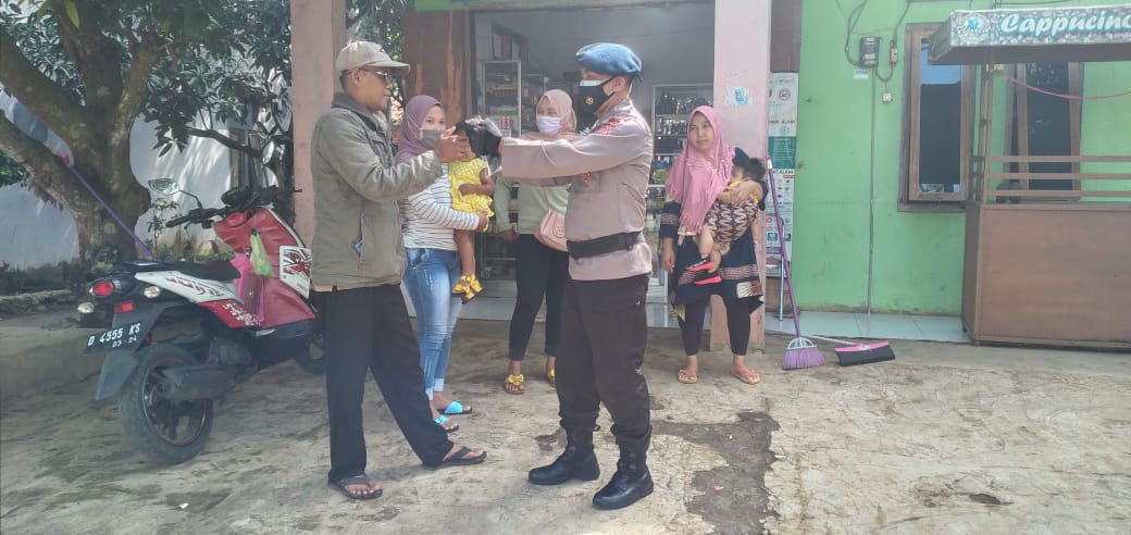 Bripka Afrizal Imbau Masyarakat Agar Menerapkan Protokol Kesehatan Saat Beraktifitas