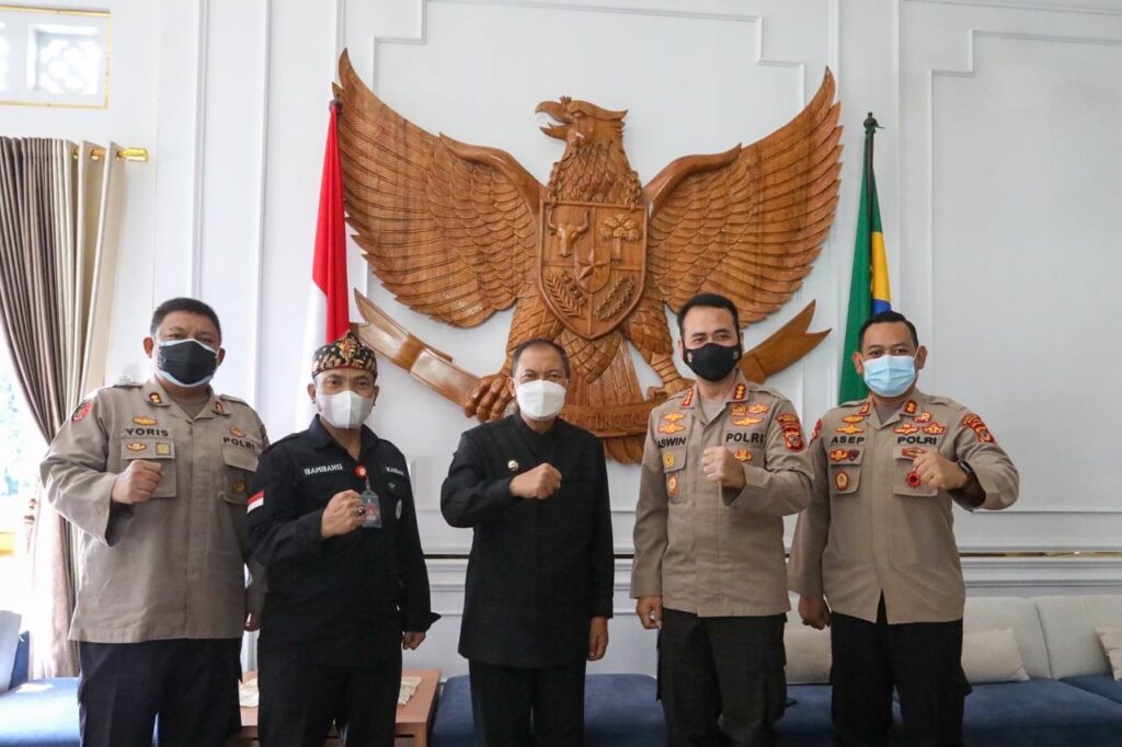 Ajak Kapolrestabes Baru Perkuat Kolaborasi, Oded: Bandung Dinamikanya Unik