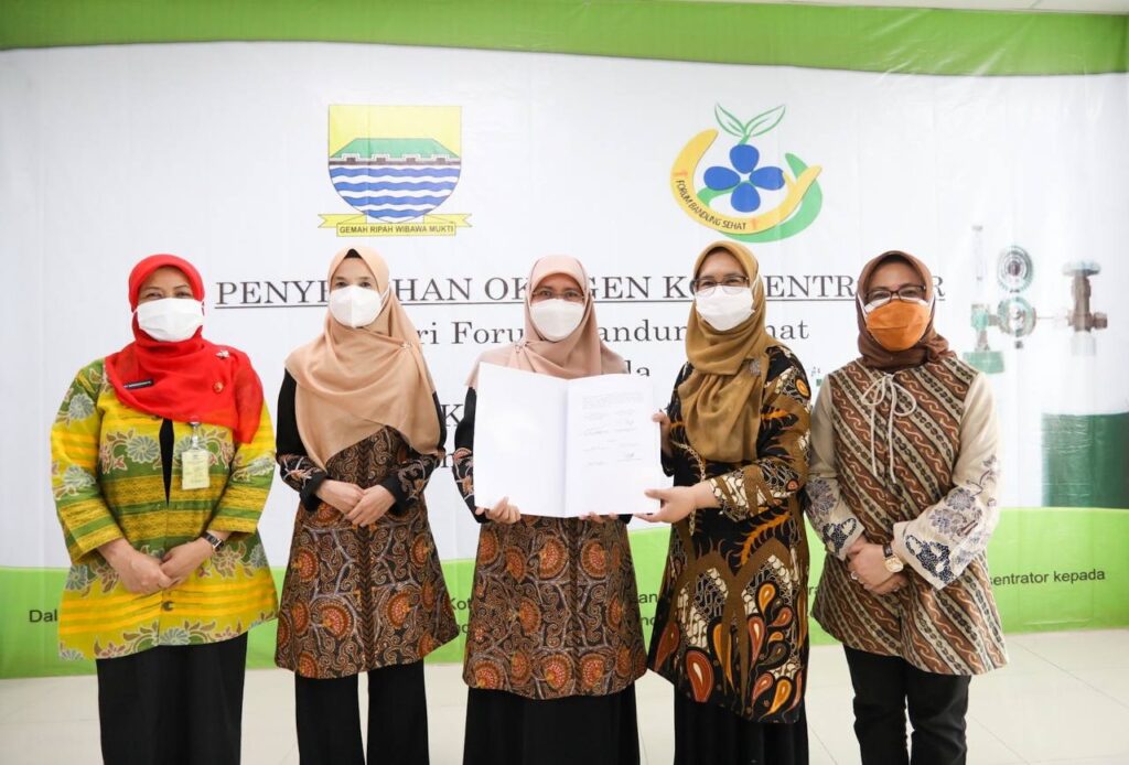 FBS Salurkan 50 Oksigen Konsentrator ke Sejumlah Faskes