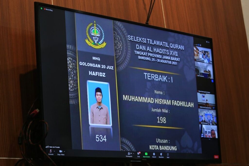 Kota Bandung Raih Peringkat ke-2 STQH, Wali Kota Bandung: Bahan Evaluasi