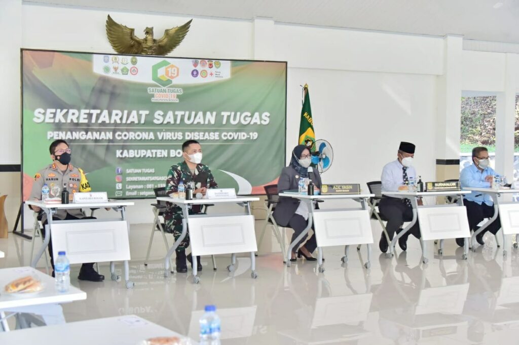 Instruksi Dari Bupati Bogor, Seluruh Camat Tingkatkan Sinergi Percepatan Vaksinasi