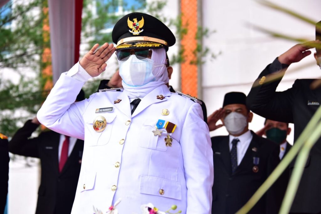 Harapan Mulia Bupati Musi Rawas saat Pimpin Upacara Kemerdekaan HUT Ri ke-76