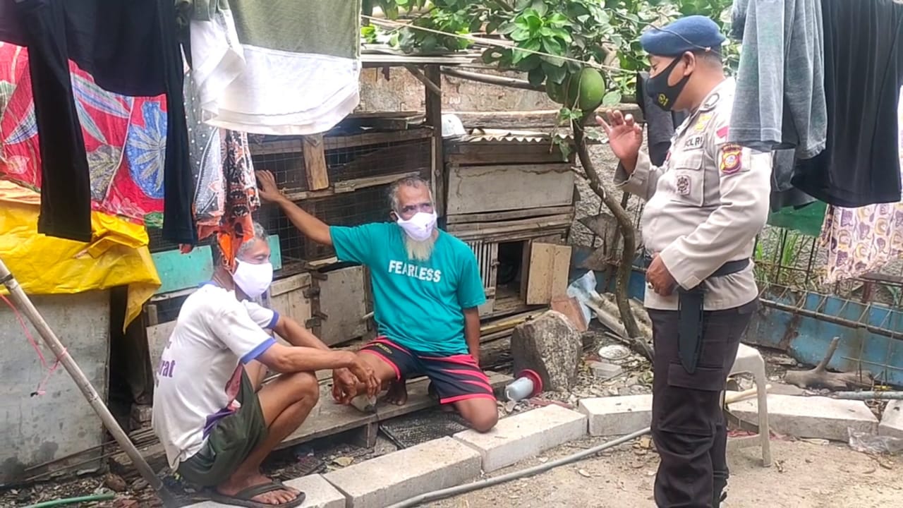 Brimob Jabar Menjelaskan Pentingnya Menjaga Kesehatan Dimasa Pandemi
