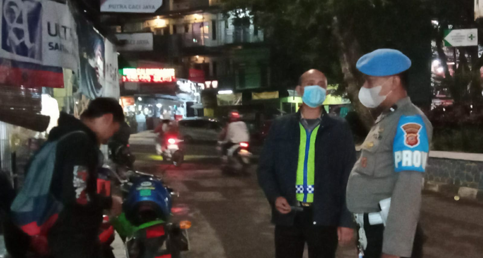 Antisipasi Balapan Liar dan Knalpot Bising Polsek Sukasari Gelar Razia