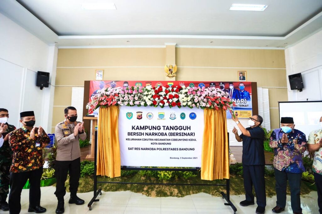 Pandemi Covid-19 tak Surutkan Niat Pemkot Bandung untuk Lawan Narkoba dengan Hadirkan Kampung Bersinar
