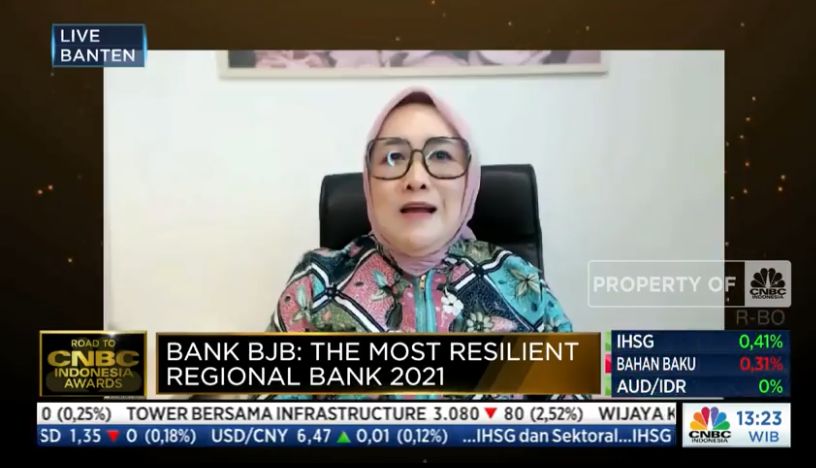bank bjb Sabet Penghargaan The Most Resilient Regional Bank 2021