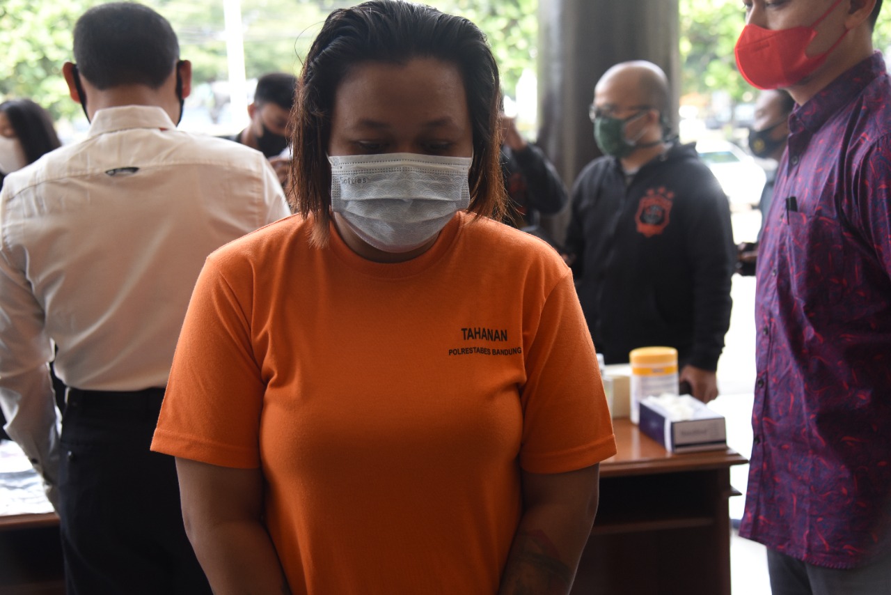 Penculik Bocah Perempuan Berusia 5 Tahun Berinisial RMZ Diamankan Polresrabes Bandung