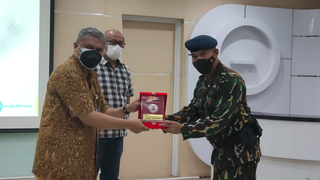 Dirgahayu Brimob Ke-76, Bio Farma Berikan Ucapan Dan Penghargaan Kepada Brimob Polda Jabar