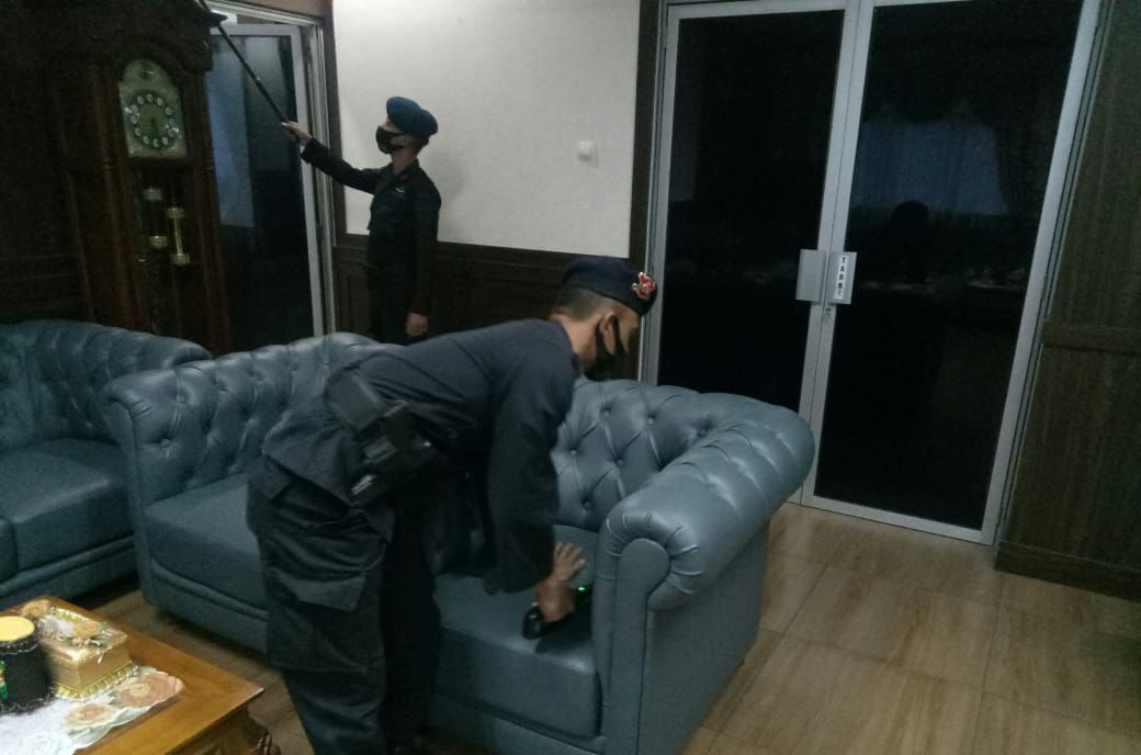 Unit Jibom Den Gegana Brimob Jabar Pastikan Setukpa Lemdiklat Polri Tetap Steril