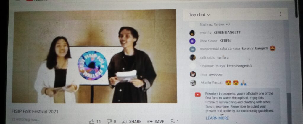 Ajak Generasi Muda Menjadi Entrepreneur, BEM Fisip Unpad Gelar Acara Fisip Folk Festival