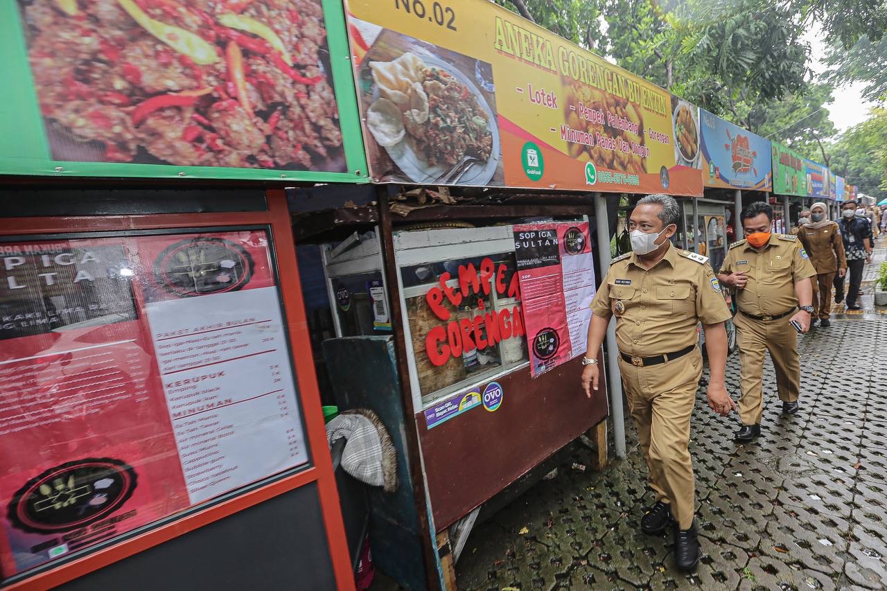 Kawasan Kuliner Sultan Agung Diberikan untuk 20 Pedagang Secara Cuma-cuma, Berikut Ketentuannya