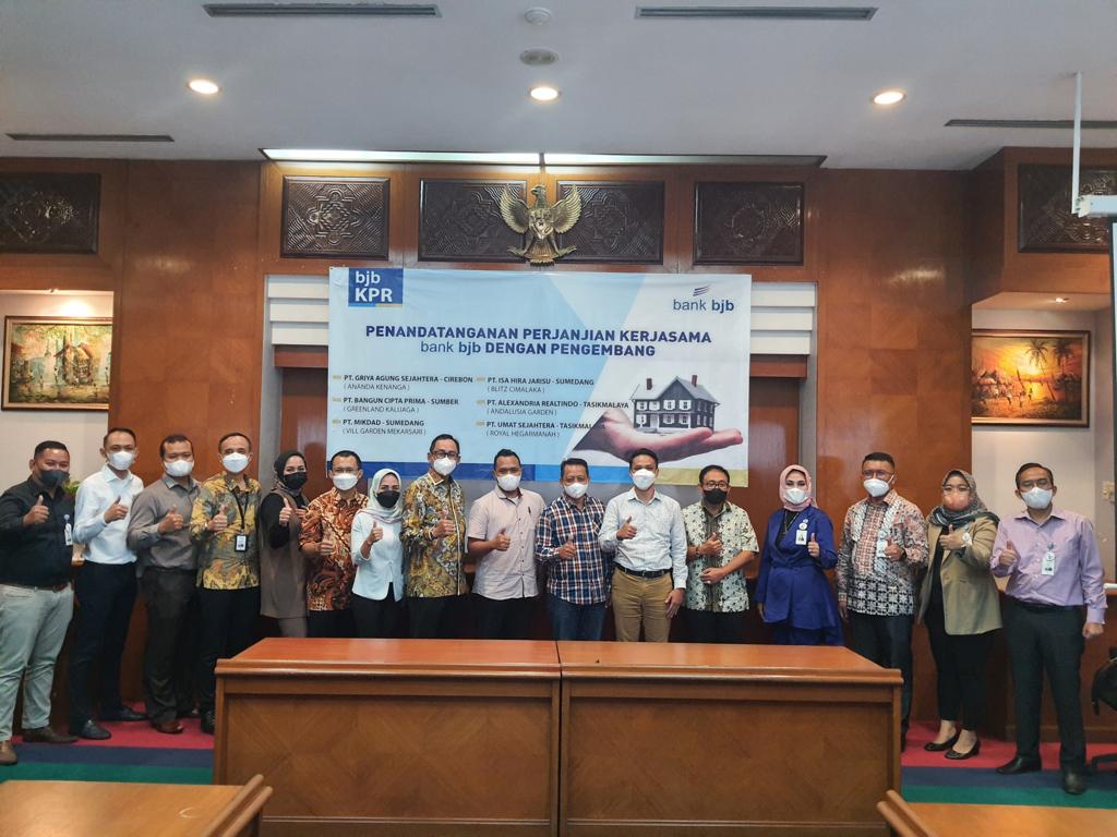 bank bjb dan Enam Pengembang Sepakati Kerjasama, Berikan Layanan Kepemilikan Rumah
