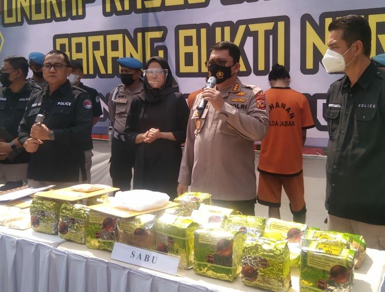Jelang Penutupan Tahun, Polda Jabar Bongkar Kasus Narkotika