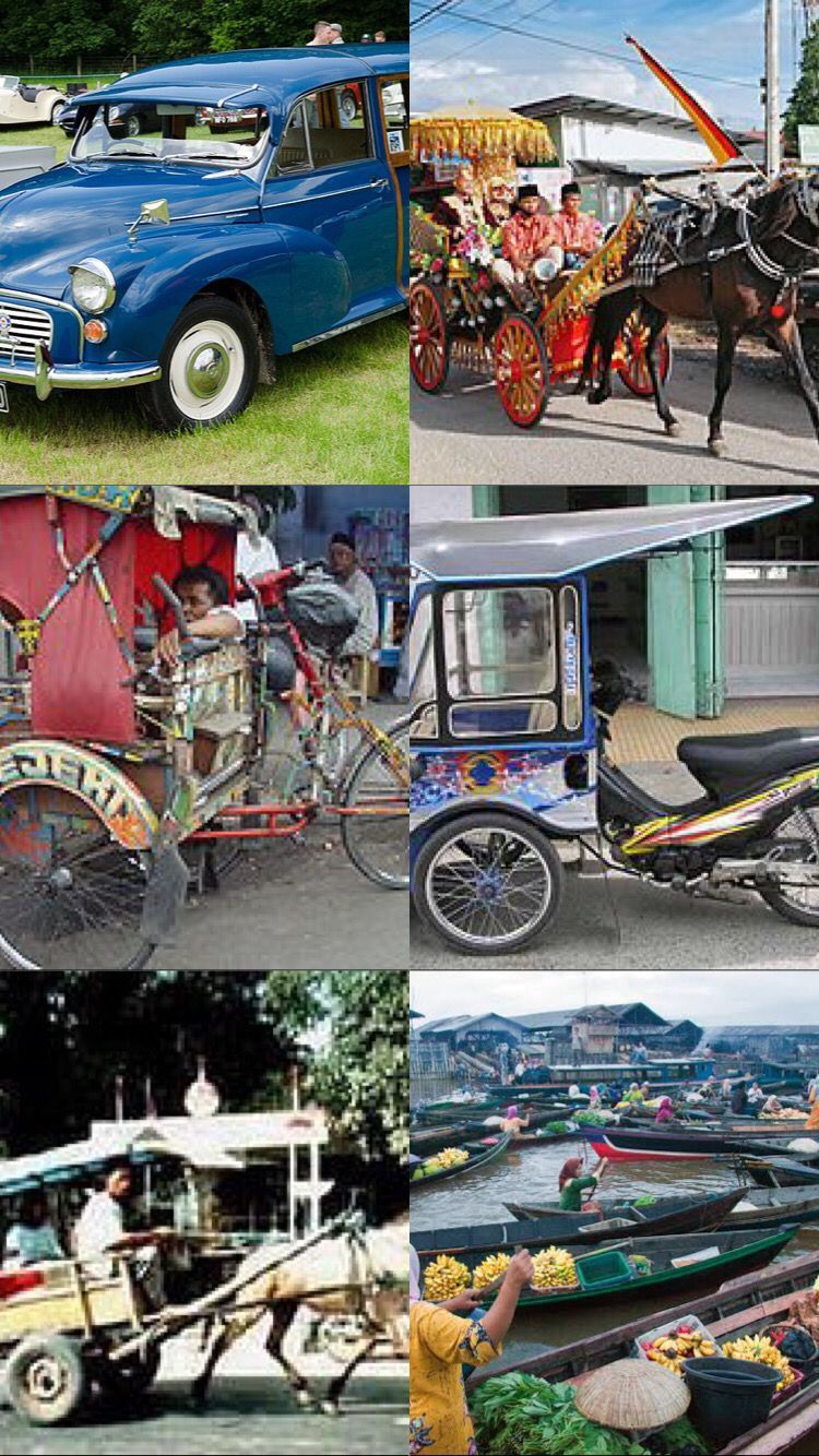 Kenali Transportasi Tradisional Khas Indonesia
