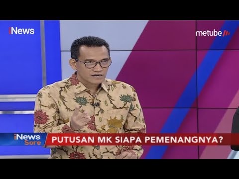 Jelang Putusan Sidang MK, Refly Harun Berikan Kabar Buruk untuk Kubu Prabowo-Sandi